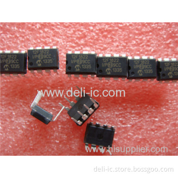 Pic12f1822-i/p - 8/14-pin Flash Microcontrollers With Nanowatt Xlp Technology - Microchip Technology 